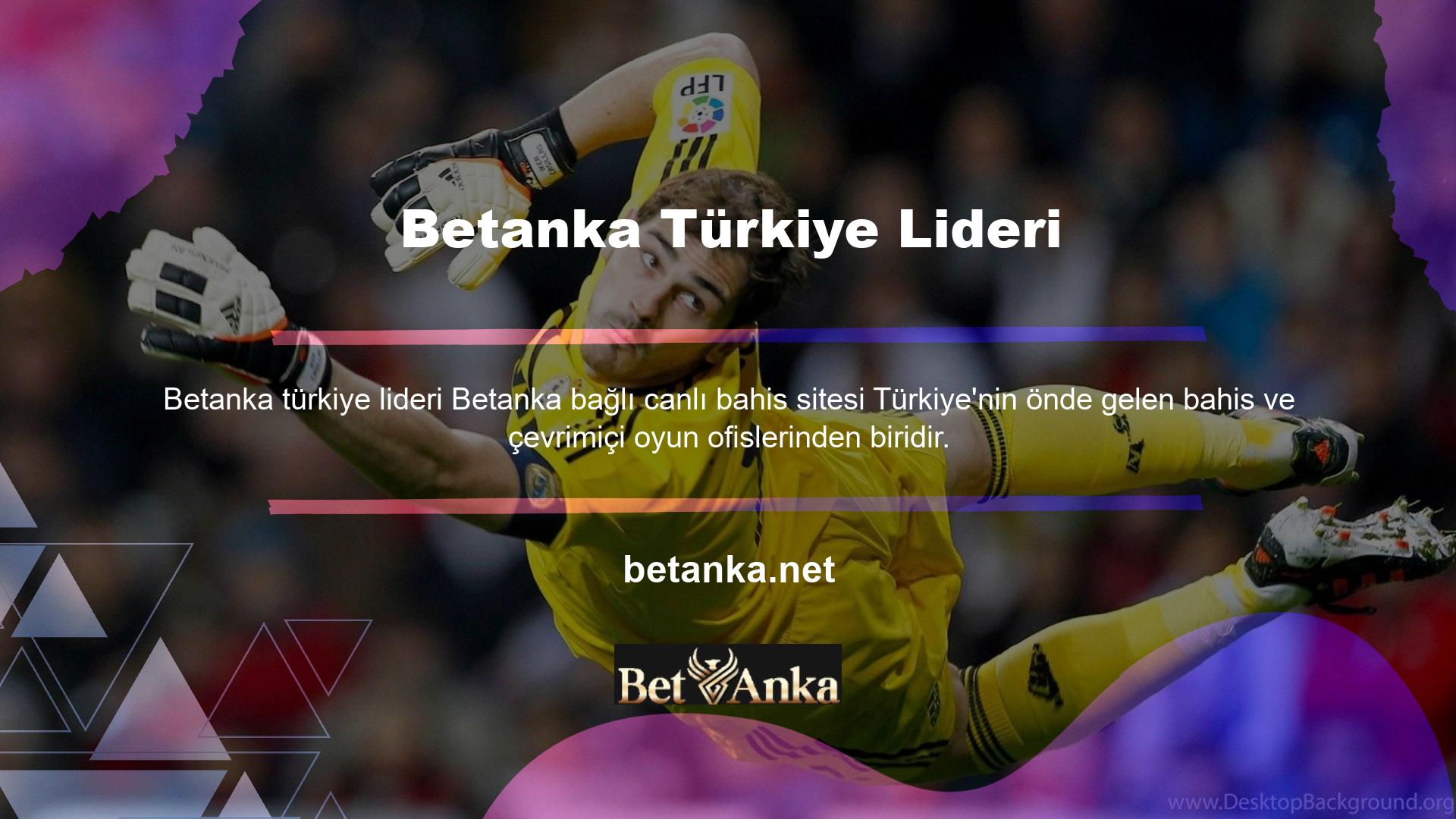 Bu sitenin Betanka üyelik teklifi için güvenilirlik ve kalite açısından en iyilerinden biri olduğunu biliyoruz ve yakında güncellendi